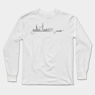 Canada City Signature Long Sleeve T-Shirt